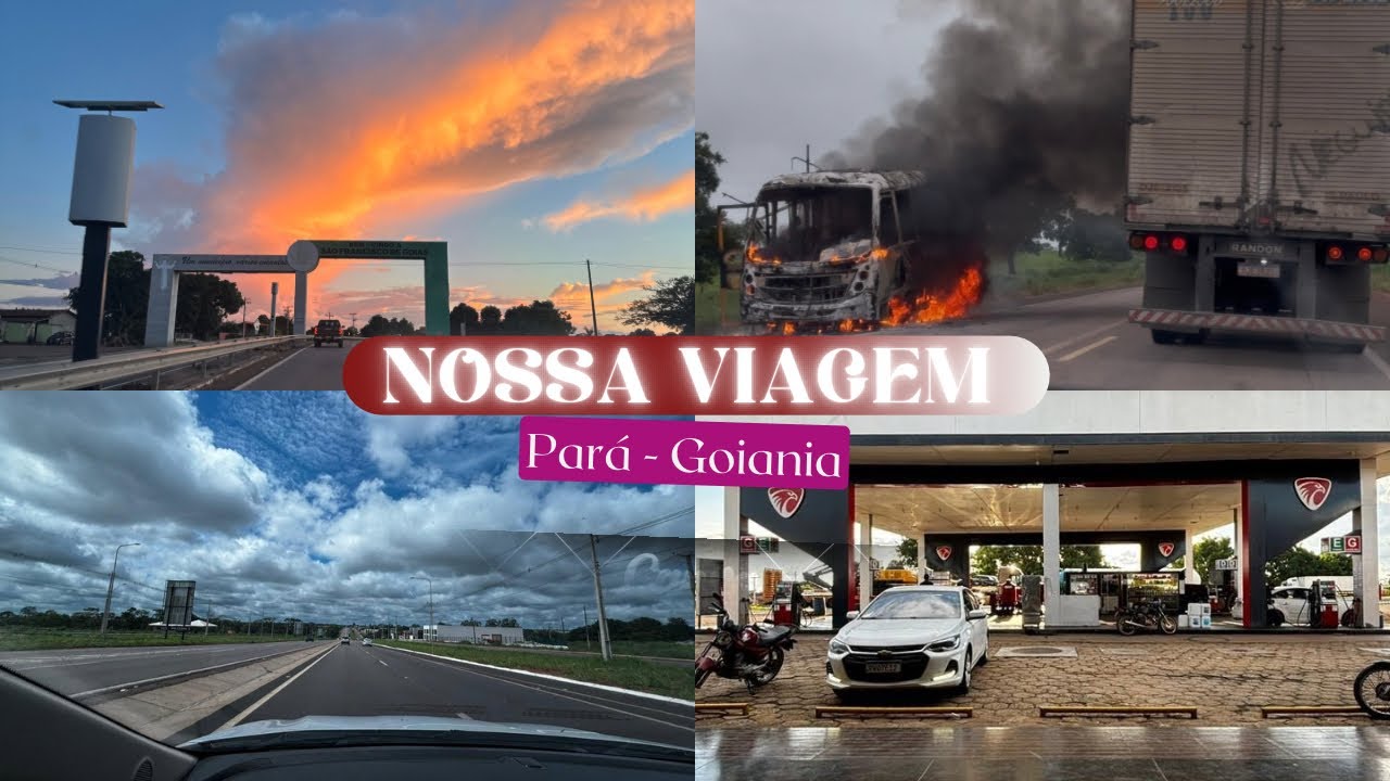 NA ESTRADA, PARÁ para GOIÂNIA : Nossa trajetória continua.