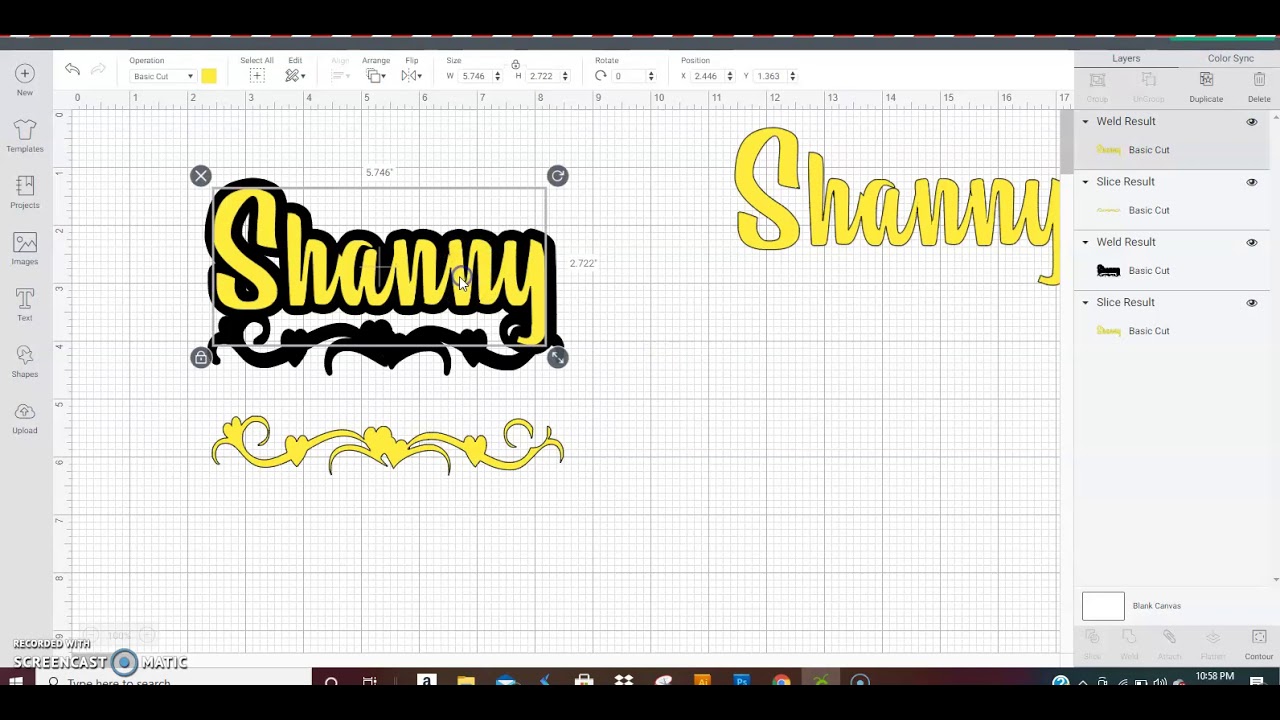 How to add a scroll to a nameplate