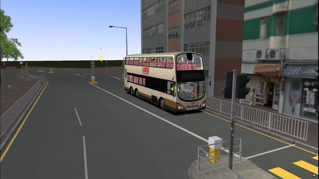 OMSI 2 KMB Route 5A from Kowloon City (Shing Tak Street) to Star Ferry.