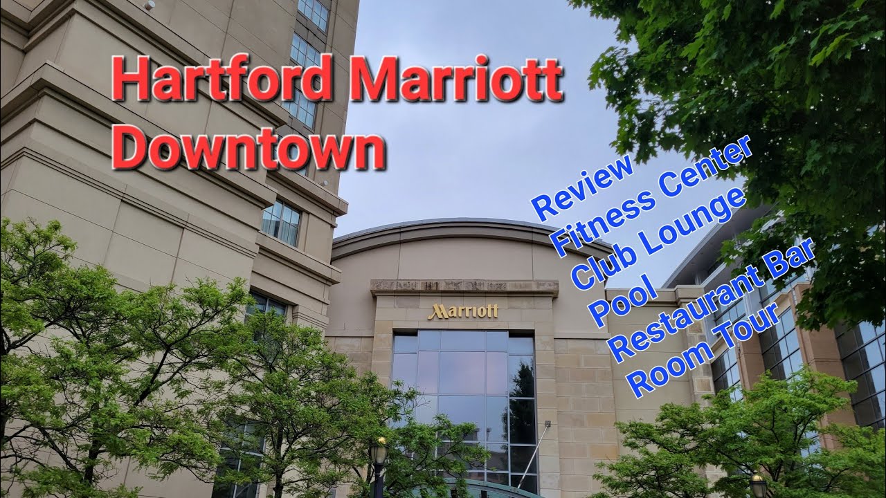 Hartford Marriott Downtown - Connecticut Convention Center Review and Room Tour #connecticut #ct