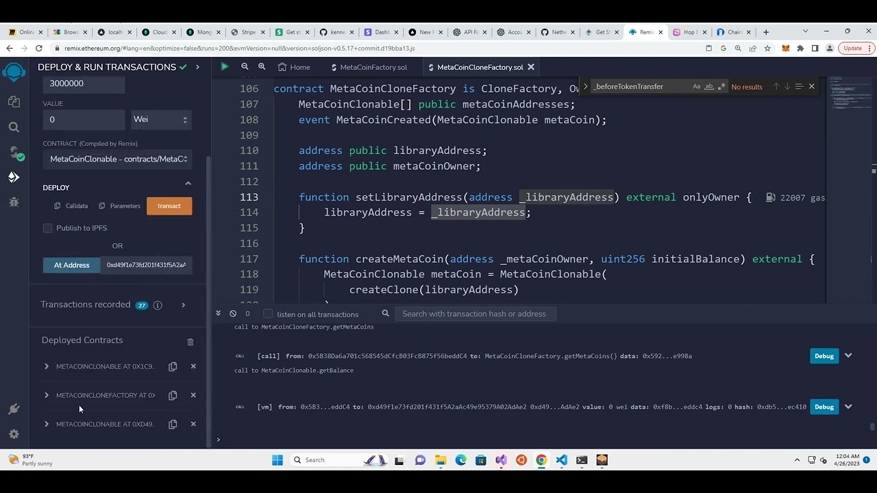 CloneFactory  Pattern - normal factories and clone factories.