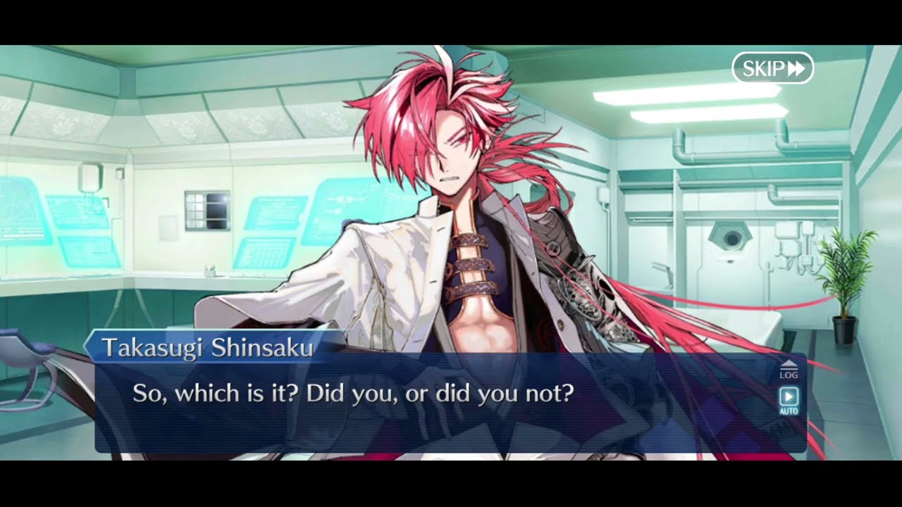 ꒓FGO JP꒑ Valentine Scenes 2024 - Takasugi Shinsaku [English, Human Translation]