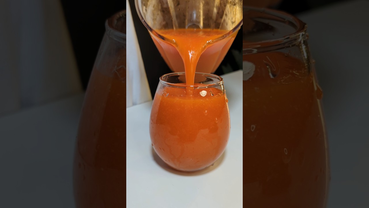 Papaya juice 🍐|| #papaya #juice #food #fruit #shorts