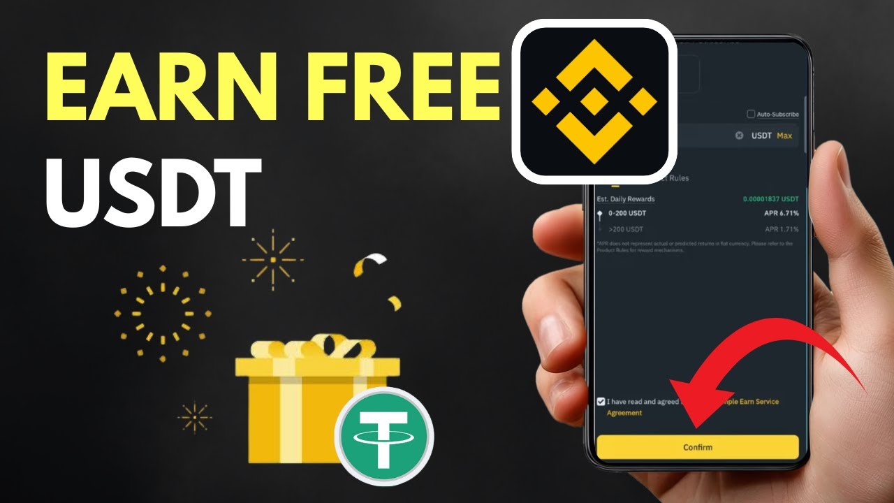 How To Get Free USDT on Binance