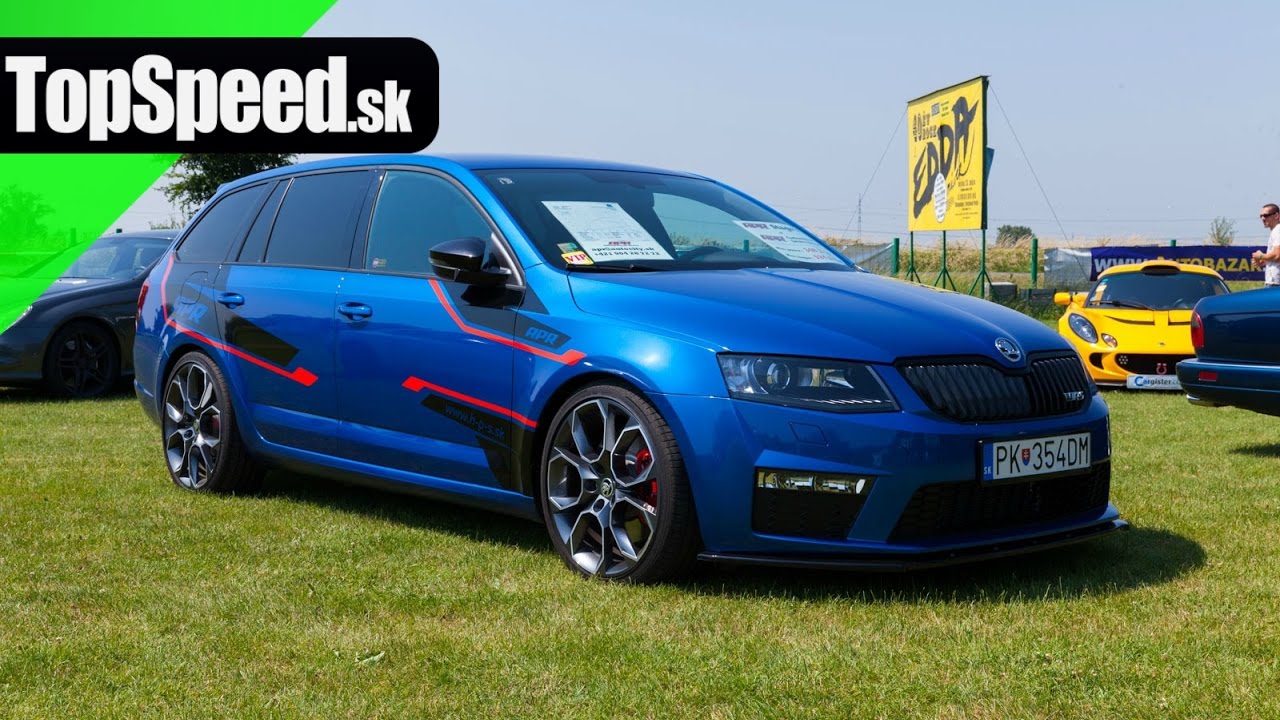 Test Škoda Octavia III RS350 APR tuning - TOPSPEED.sk