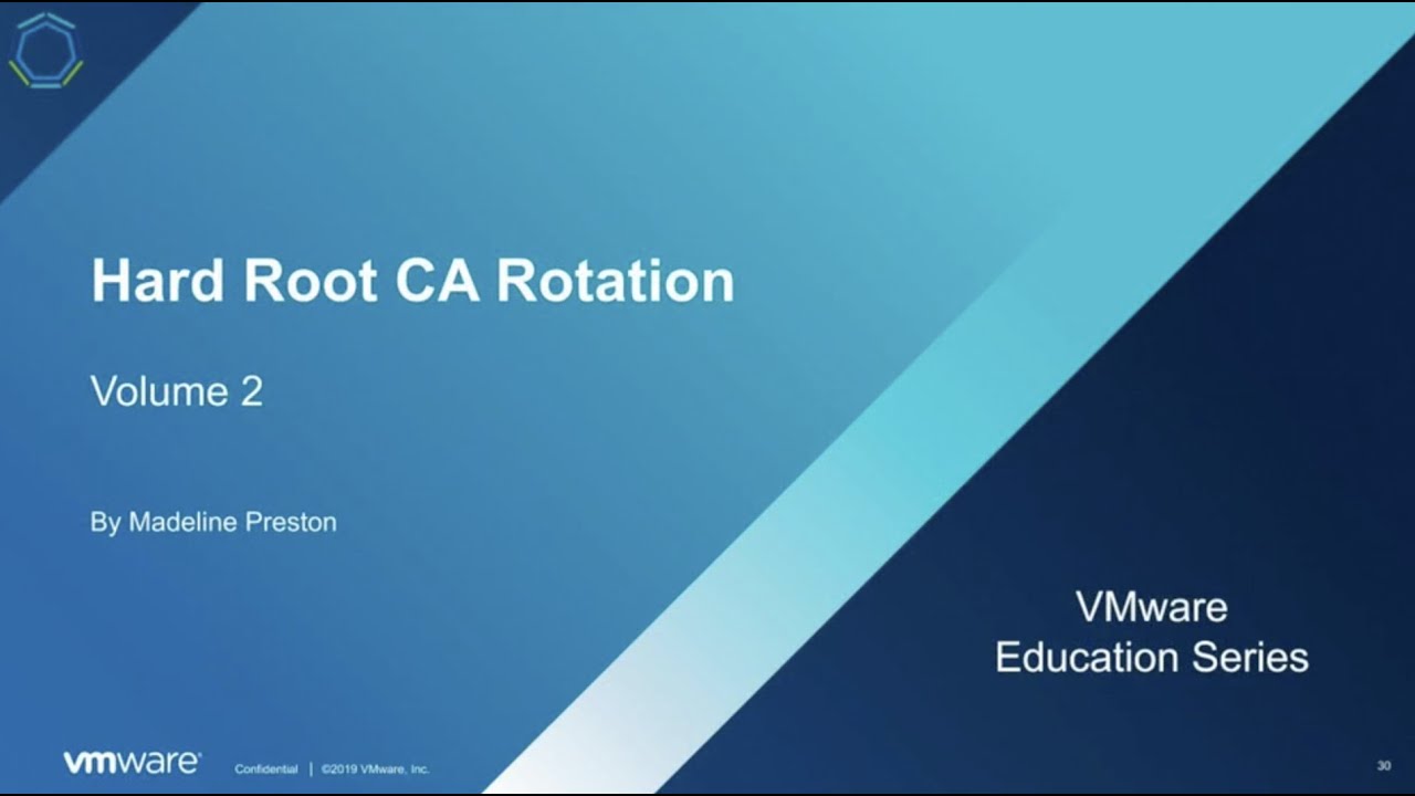 KB 07854 Hard Root CA Rotation - Volume 2