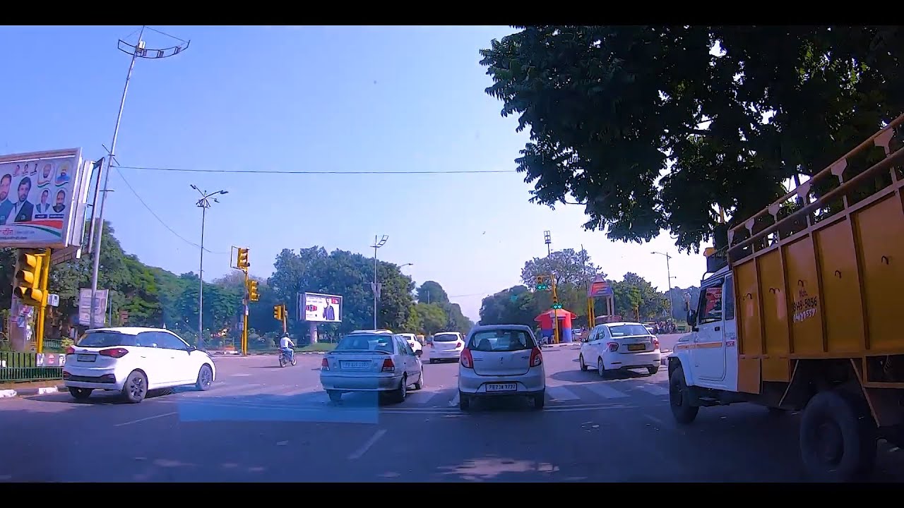 Driving in Beautiful Chandigarh | City Drive | Road Trip #Drive #WithMe
