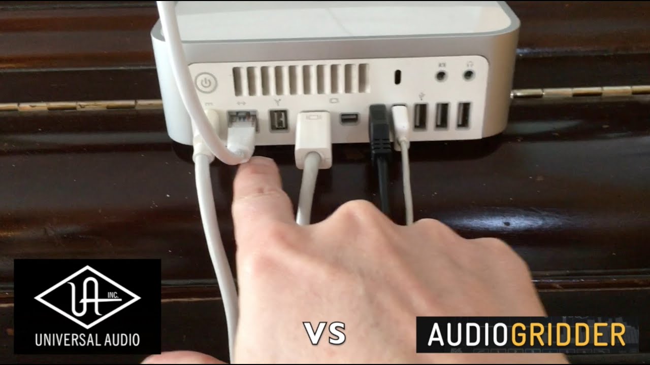 UAD Satellite OCTO vs Mac Mini 2009 using Audio Gridder