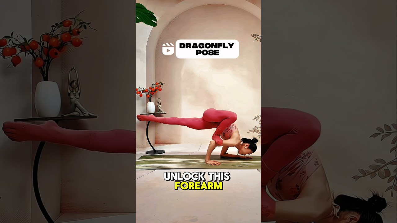 How to Master Dragonfly Pose | Advanced Yoga Arm Balance Tutorial. 