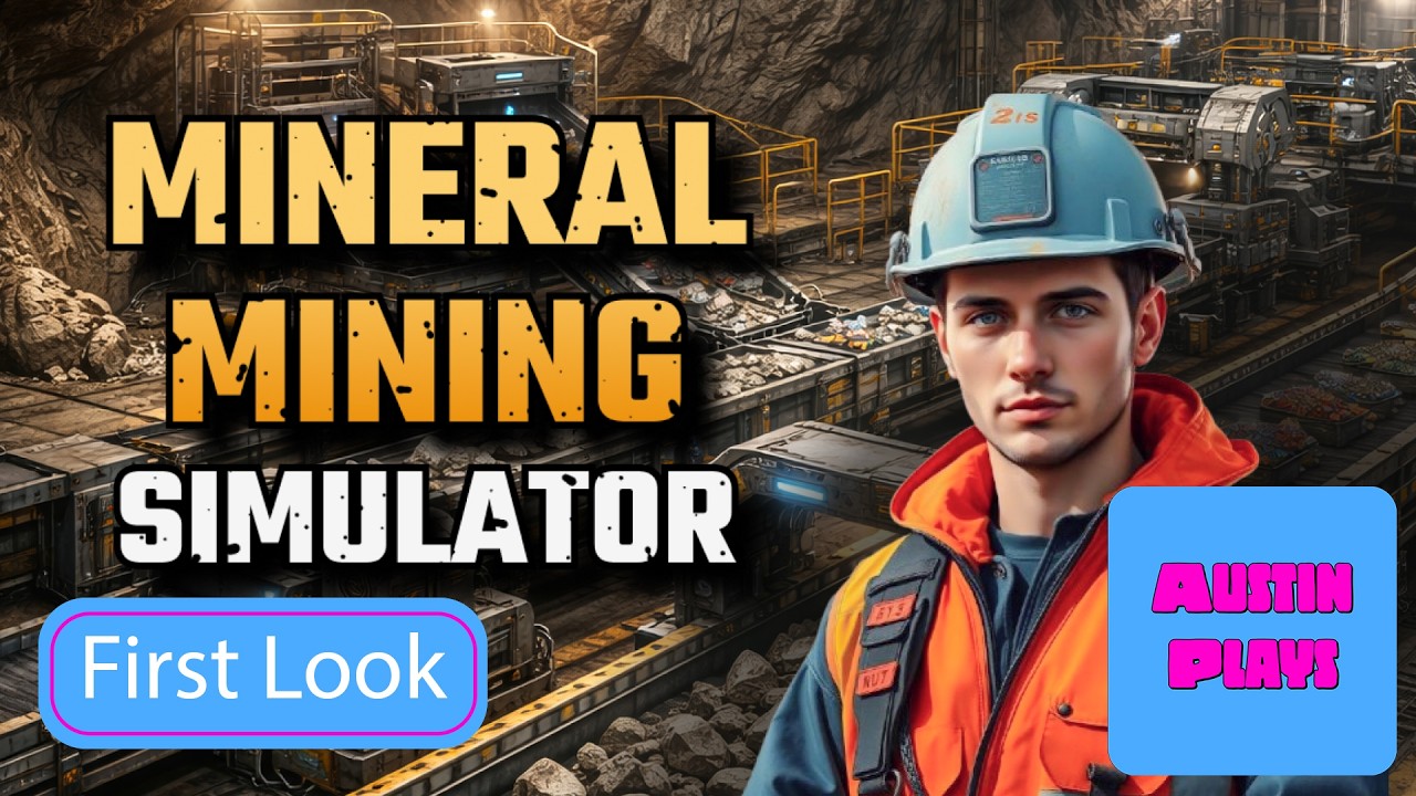 Mineral Mining Simulator FIRST LOOK – Digging MILLIONS in Gems! 💎 (Ultimate Automation)
