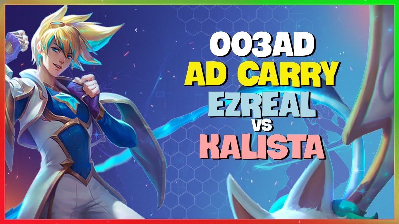 003ad Ezreal : This Challenger ADC is DEVASTATING the Enemy Kalista with CLEAN Mechanics - Engsub