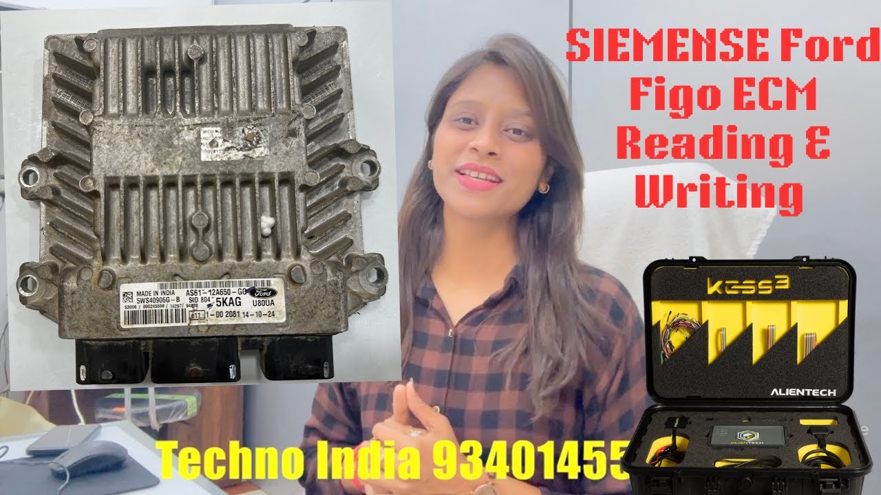Siemens’s Ford Figo Ecm (AS61-12A650-GG) Read & Write Done With Alientech KESS3.#fordfigo #alientech