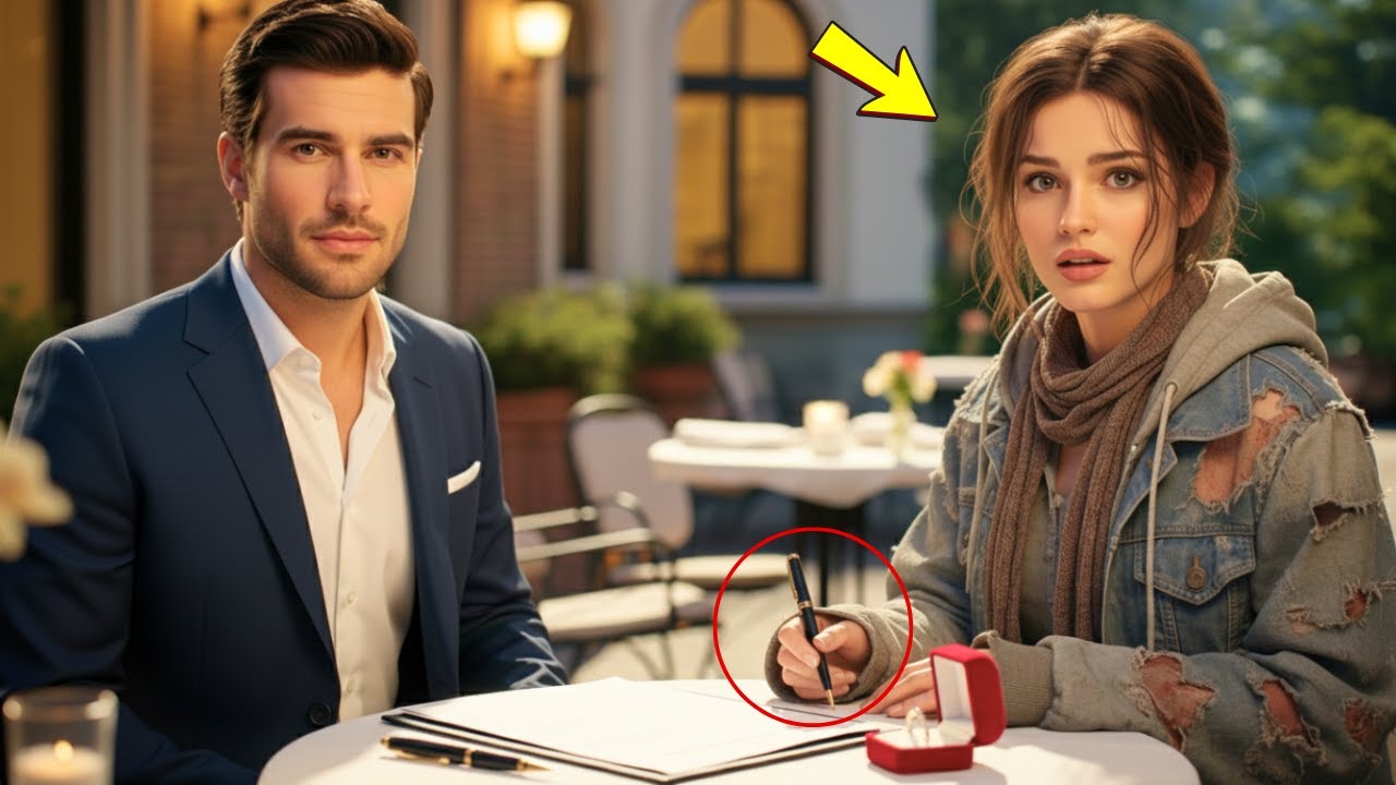 Millionaire CEO Proposed a Contract Marriage to a Homeless Girl—Her Answer Left Him Stunned…