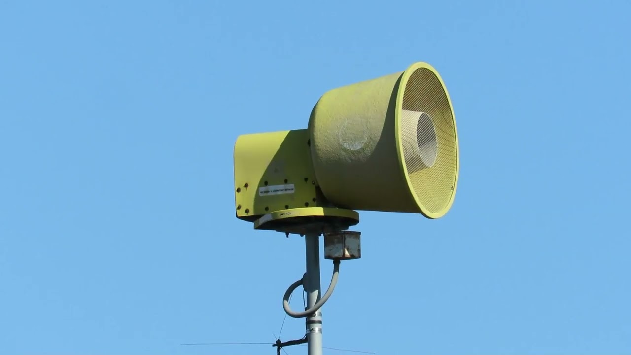 ACA P-10~3 Min Alert/Attack, Wylie TX tornado siren test 1/1/25