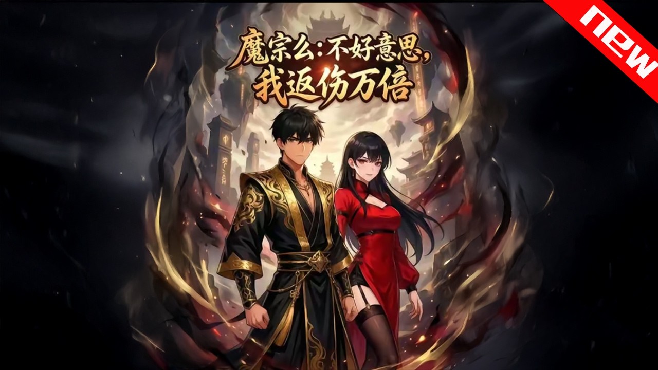 💕💕《魔宗么：不好意思，我返伤万倍》毒药当饭吃，挨打就变强！废柴觉醒逆天系统，板砖拍晕神仙碾压全场！#追光动漫社 #穿越 #動漫