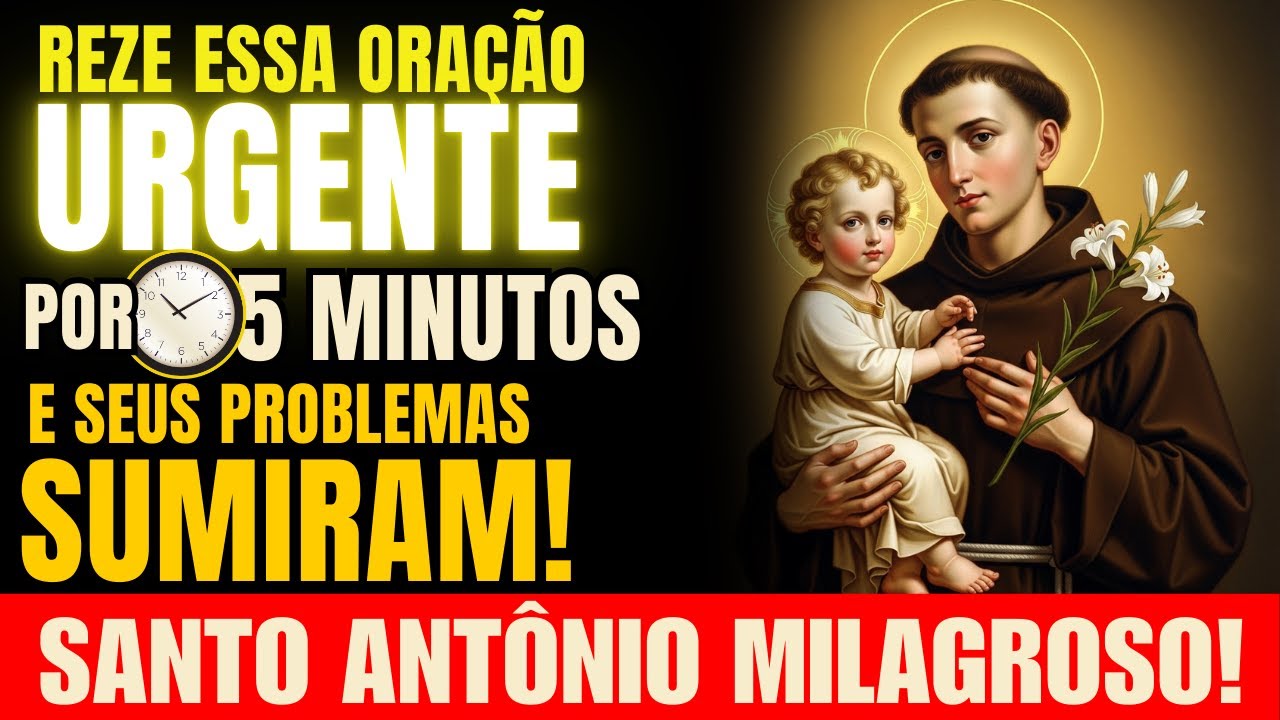 Ouça esta oração de Santo Antônio e veja portas abrirem🙏