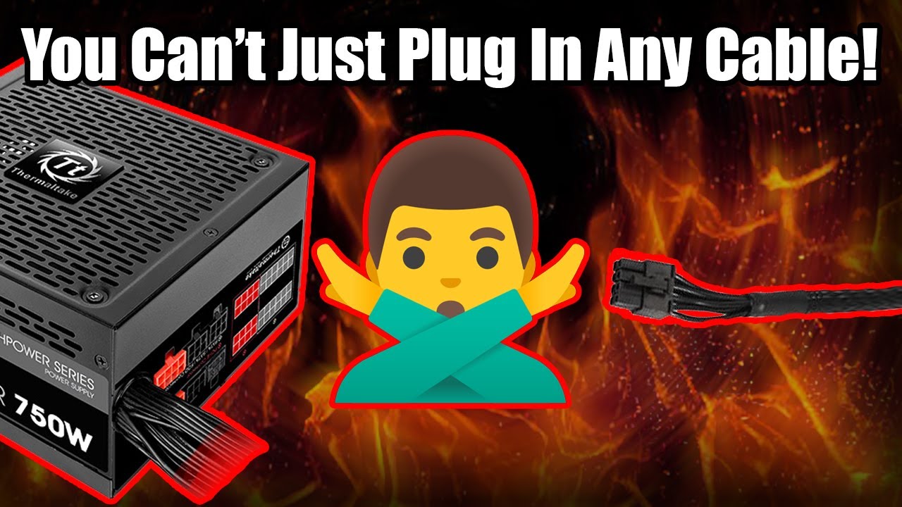 Modular PSU Cables Are Not The Same!