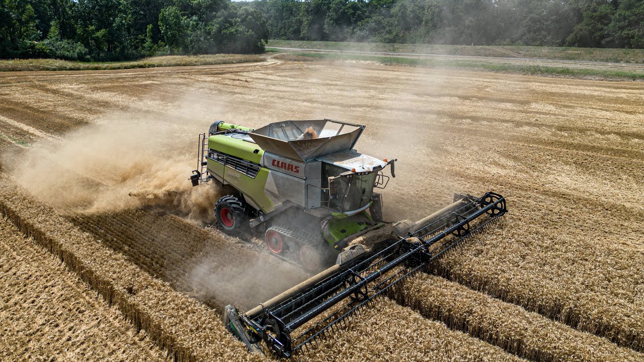 Nový CLAAS Lexion 8800 MY 2023 I 9x CLAAS Lexion I  Velká žatva 2023