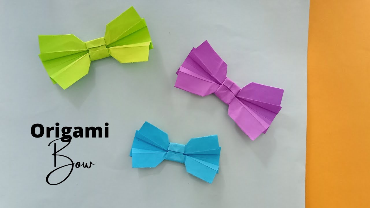 Origami Paper Bow | Craftboat