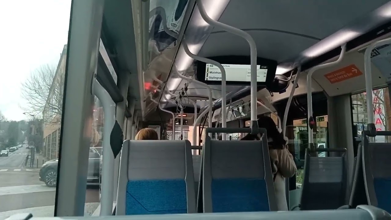 Bus 241 RATP - GX337 GNV N°2876 Rueil-Malmaison RER --- Porte d'Auteuil 🎾