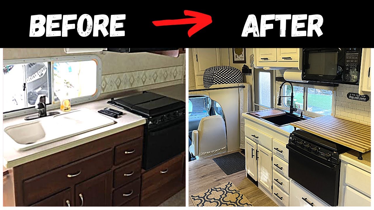 RV MAKEOVER TOUR//Our Amazing Class C Renovation