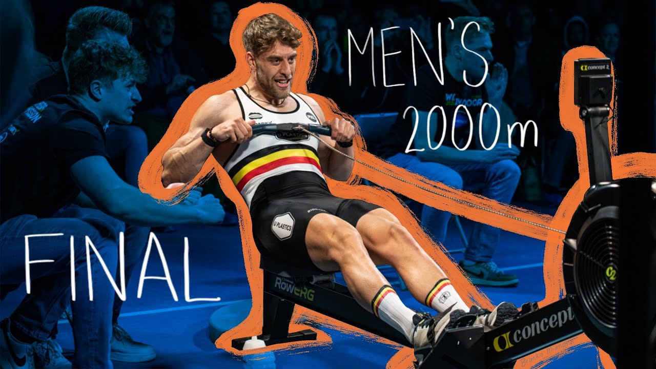 Финал среди мужчин на 2000 м — чемпионат мира по гребле в помещении 2025 года, представленный Con...