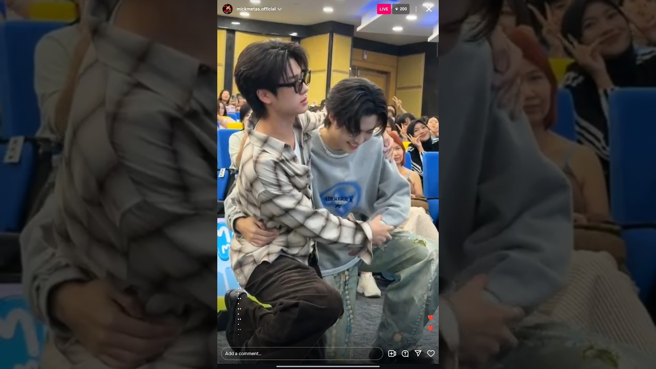 [ CUT ] Lukeso attended Mick's birthday mickmetas.official Instagram live 2026/02/22