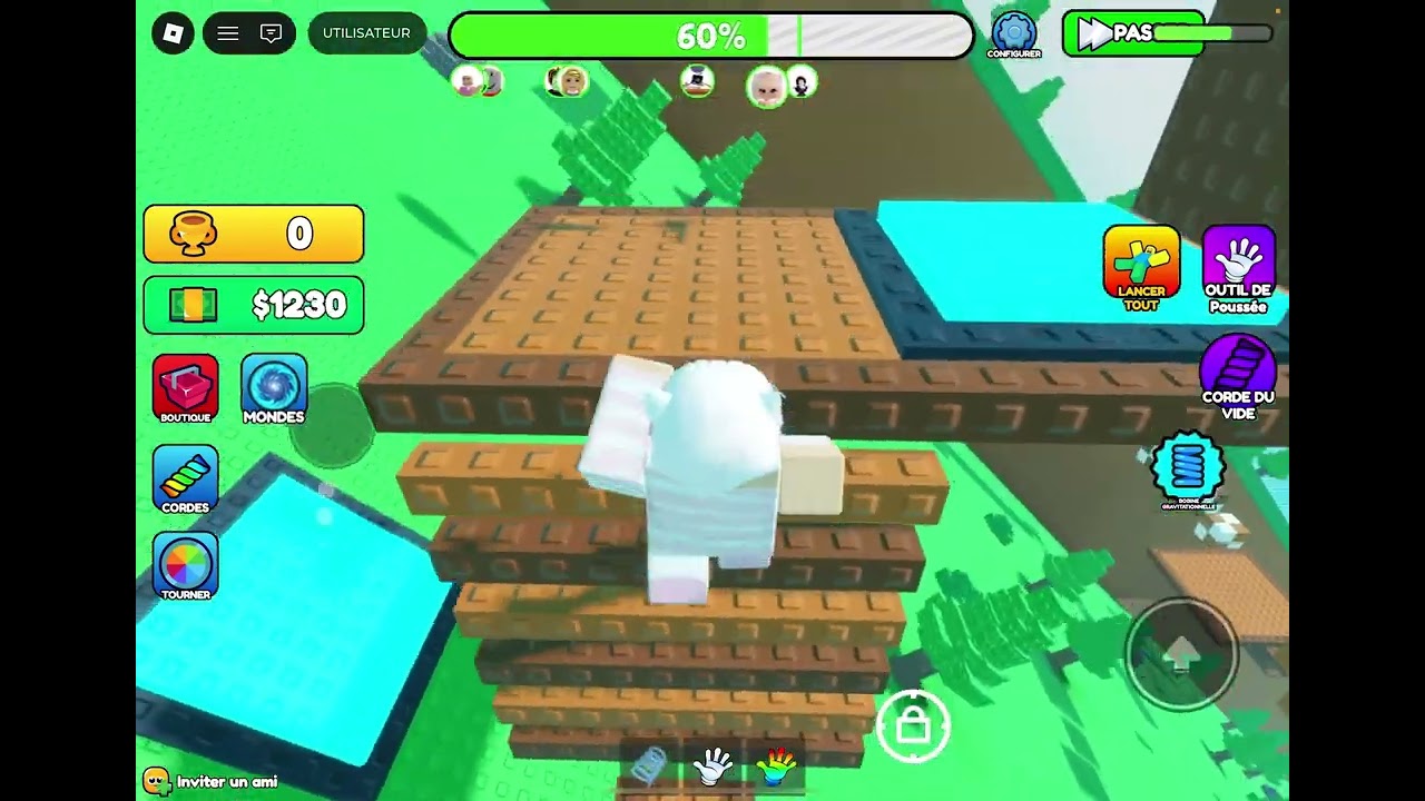 Première vidéo parcours roblox 