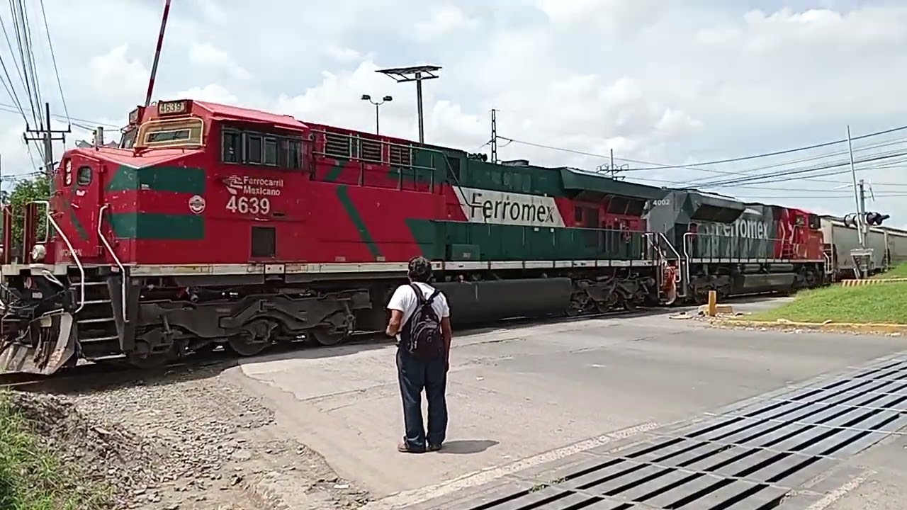 FXE 4639 y FXE 4002 en el Salto con señales en funcionamiento!