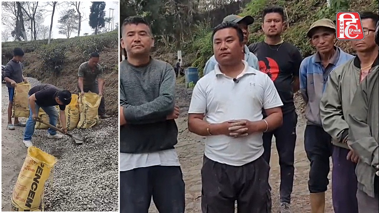 अजय एडवर्ड्सको सहयोगमा सिंगबुली निम्न प्रान्त जाने सडक मर्मत !!