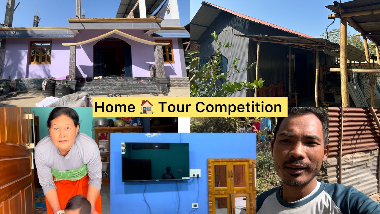 Home 🏠 Tour Competition Bale Thangjam VS Sanahanbi Home 🏡 