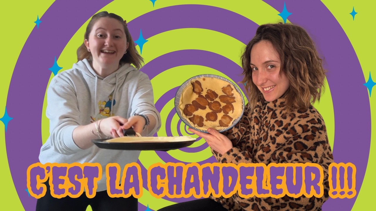 On prépare des crêpes spéciales…