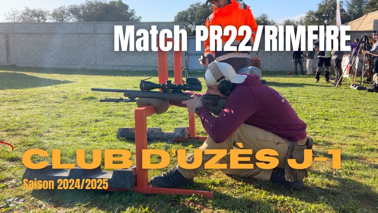 Match Précision Rifle 22lr Club d'Uzès Jour 1 - Saison 2024/2025