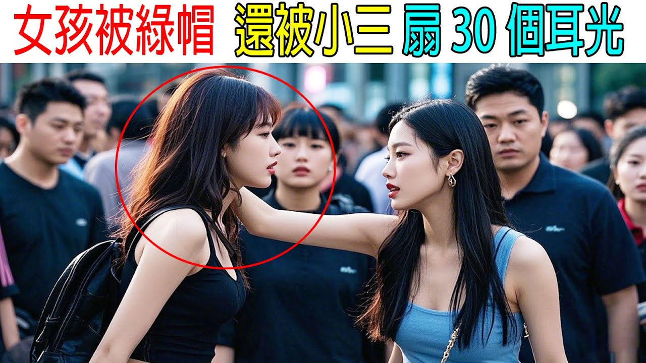 女孩被綠帽，還被小三扇30個耳光，逼她把捐獻心臟，結局很爽！