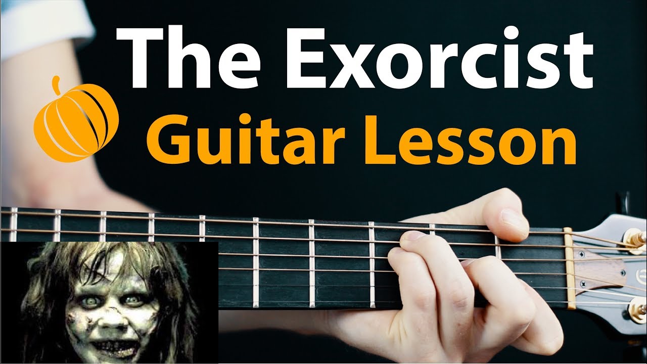 The Exorcist Theme Tune: Guitar Lesson + TAB 🎸How To Play