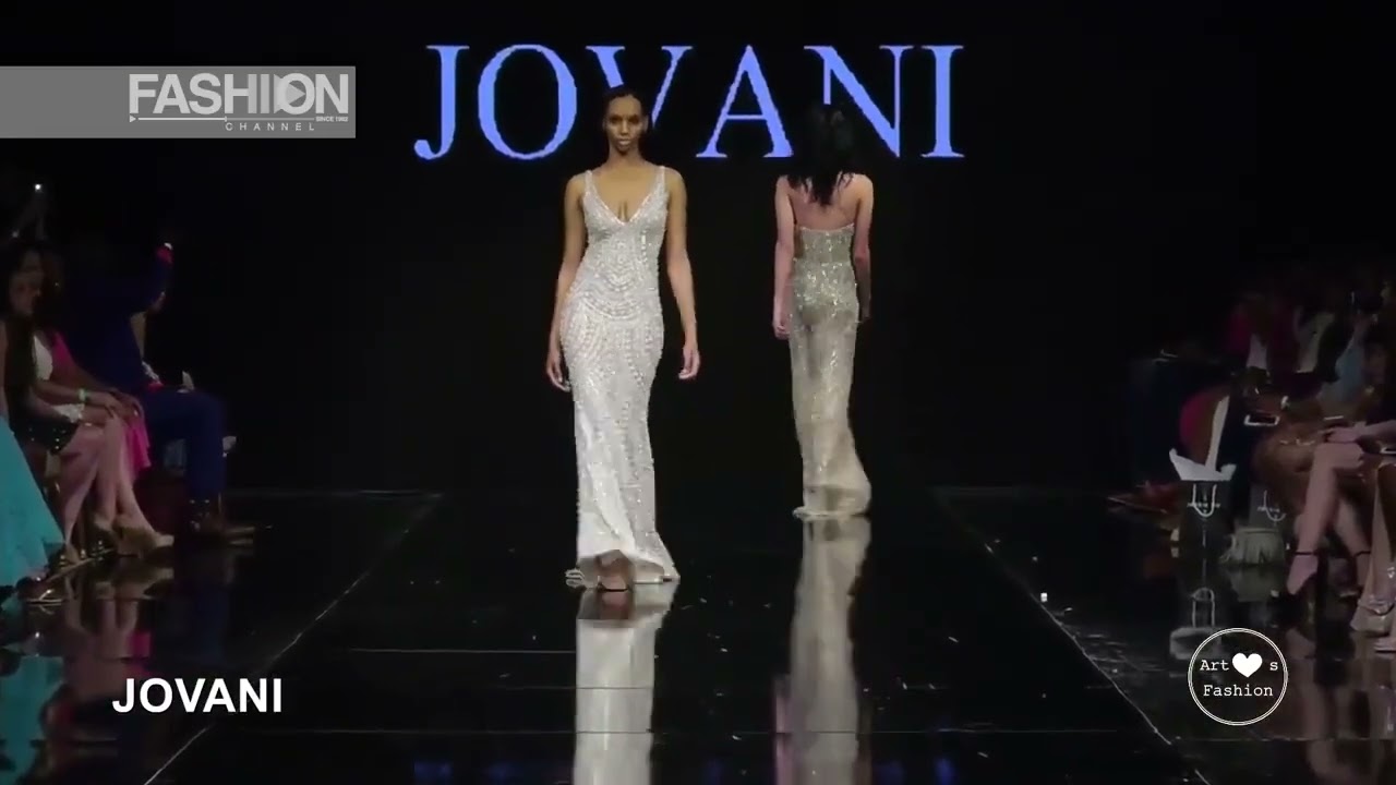 Jovani Evening Dress Runway Show 2023 LA Fashion Week