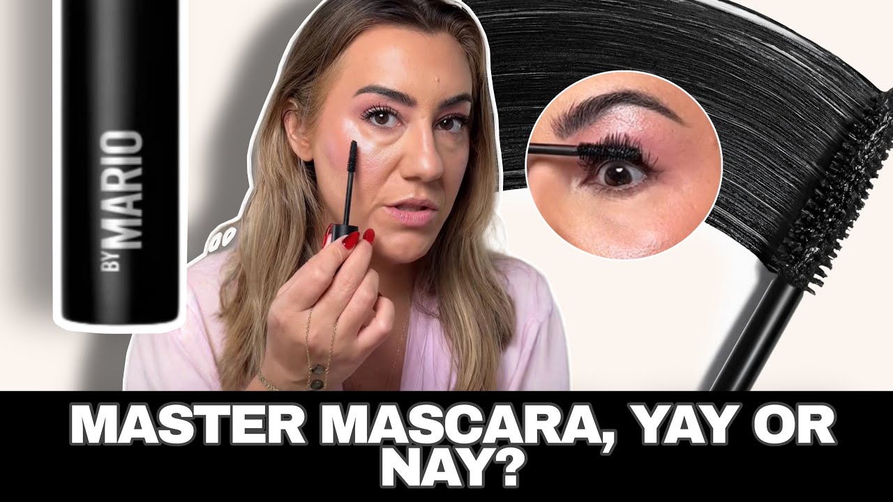 Makeup by Mario Master Mascara?! Application, Evaluation, and Results 👀