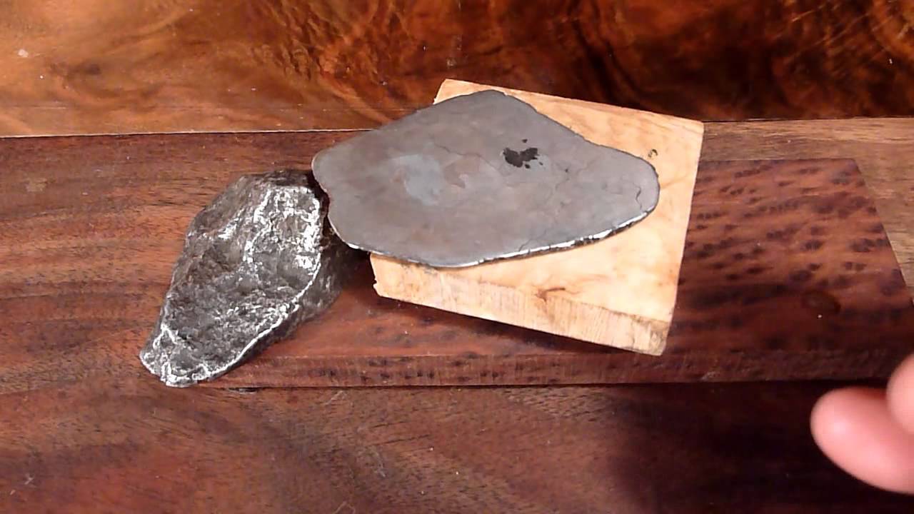 Time Lapse Acid Etch of Campo Del Cielo Meteorite Revealing Widmanstatten Patterns