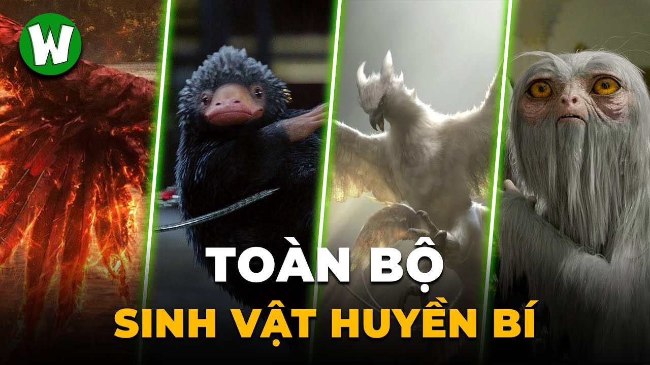 Tất Tần Tật 69+ Sinh Vật Huyền Bí Trong Thế Giới Pháp Thuật | Harry Potter, Fantastic Beasts