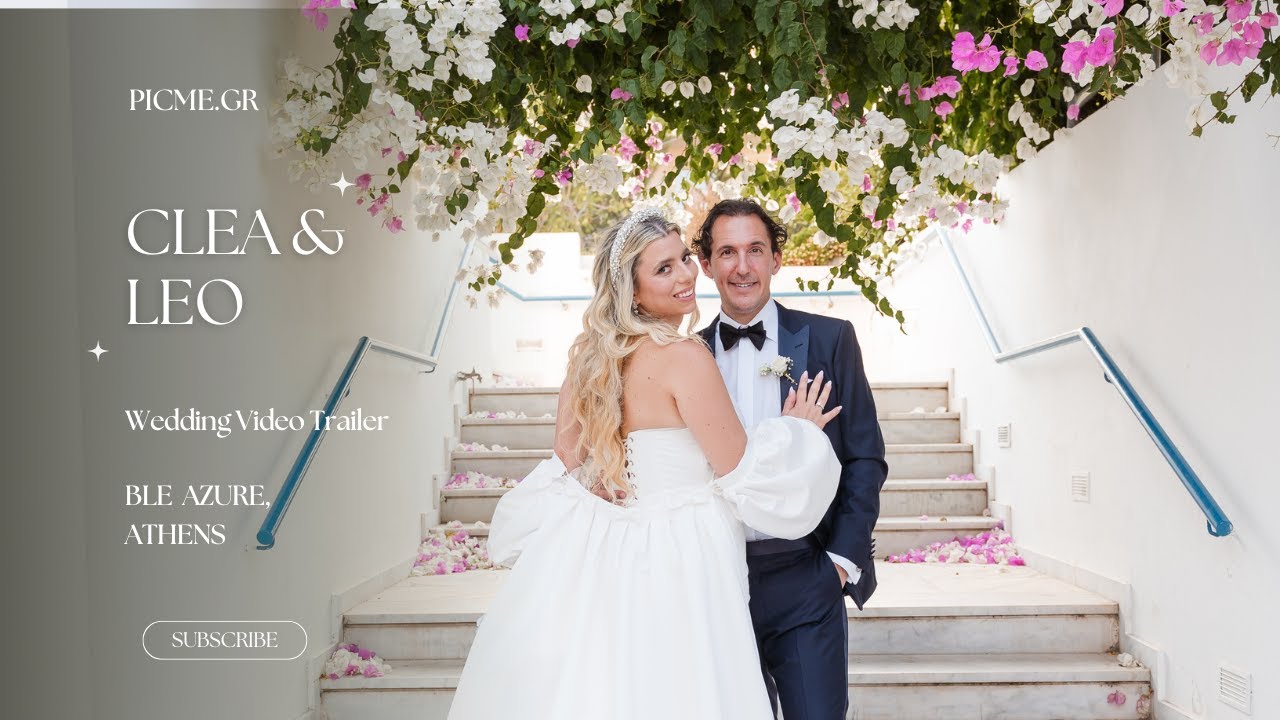 Chic Seaside Reception at Ble Azure | Clea & Leo’s Romantic Wedding