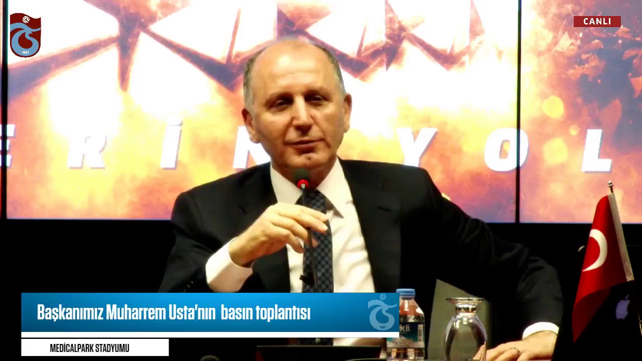Başkanımız Muharrem Usta'nın basın toplantısı