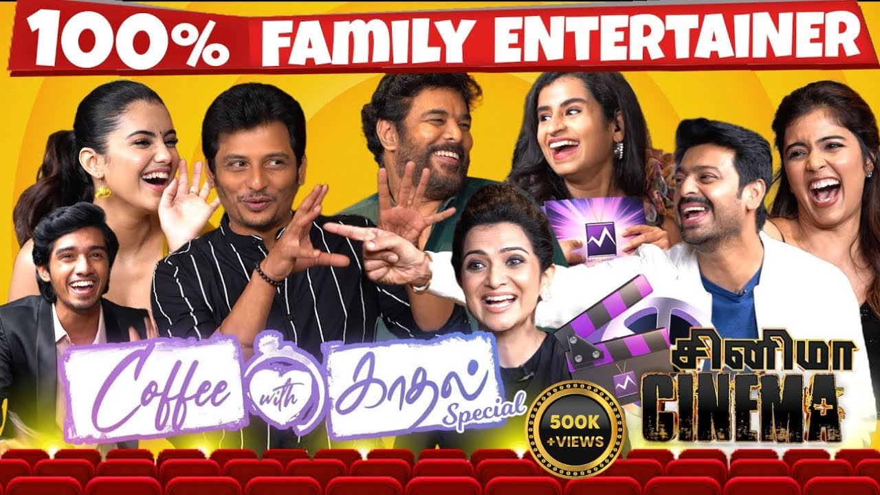Sivaangi & Sakthi's Cinema Cinema with Actor Jiiva & Sundar C | Coffee with Kadhal | Media Masons