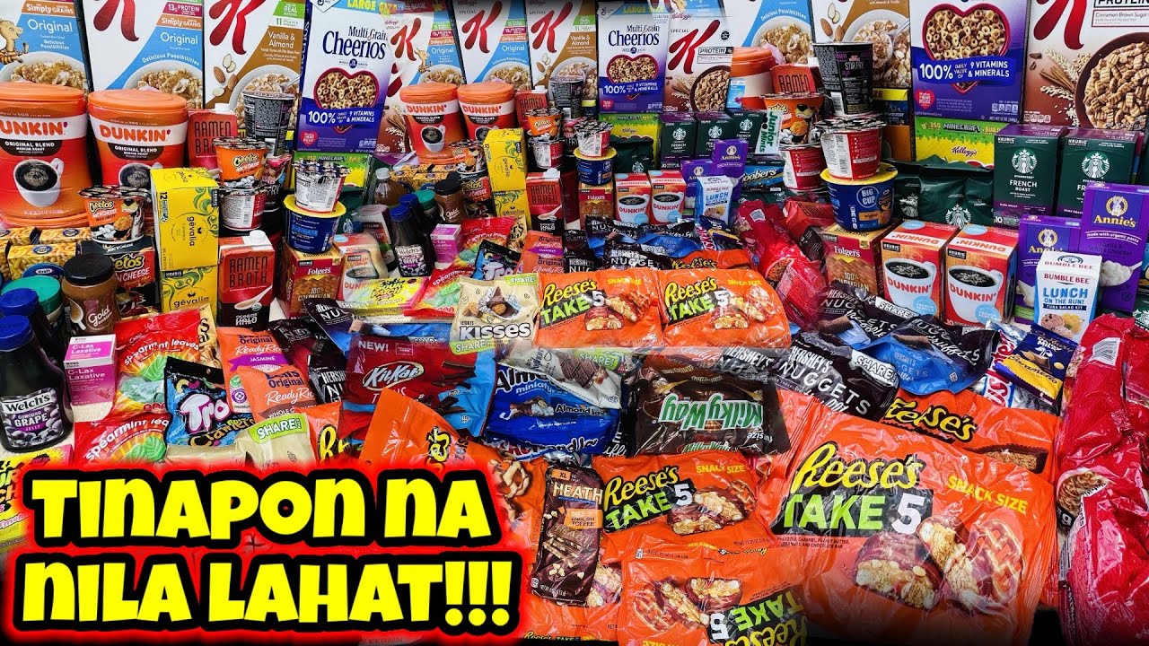 MASSIVE CHOCOLATE HAUL AT IBA PANG SOSYAL NA PAGKAIN #tomwallaceofficial