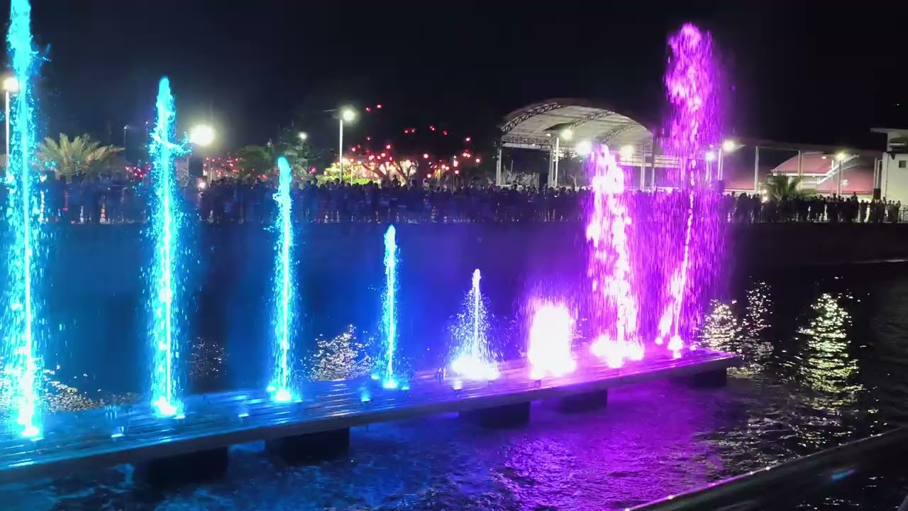 Dancing Water Fountain @Naga, Southern Cebu, Cebu Province