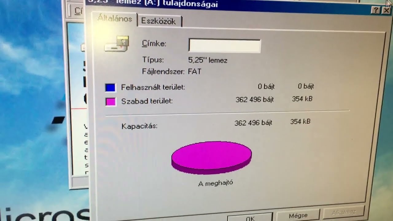 5.25" Panasonic Floppy Drive Formatting - Commodore 64 disk PC360k - Windows 98, Pentium III