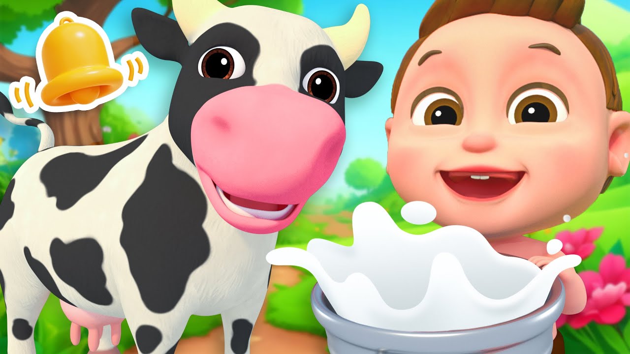 El Viejo MacDonald tenía una Granja - La Vaca Se Equivoca | Canciones Infantiles - Thiago En Español