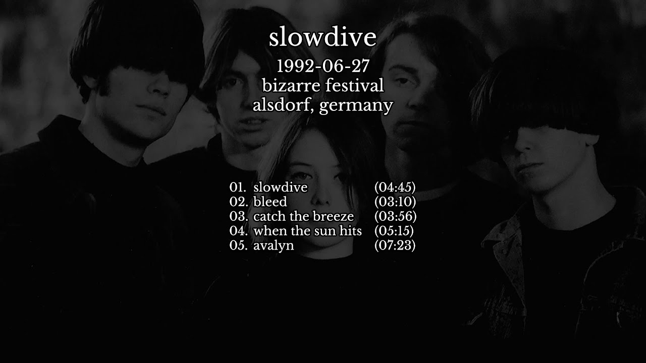 Slowdive - 1992-06-27 Alsdorf, Germany [live]