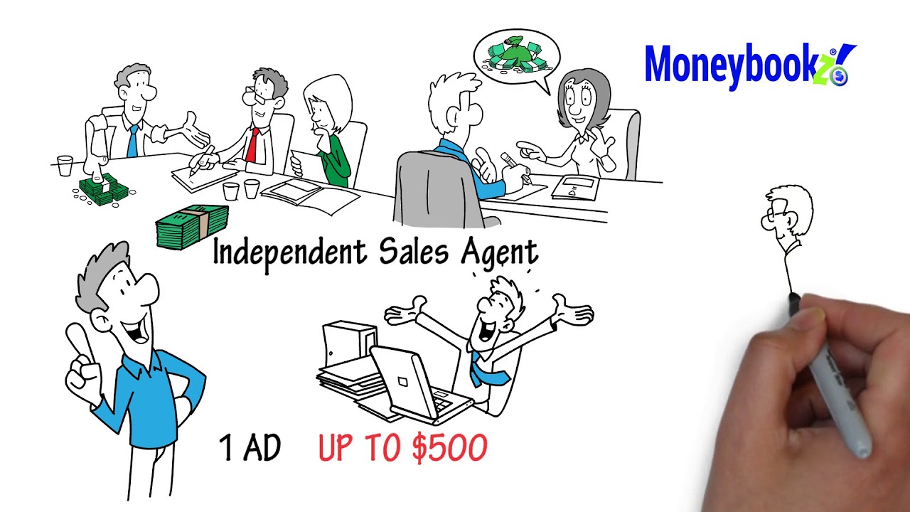 Moneybookz I S A , Independent Sales Agent