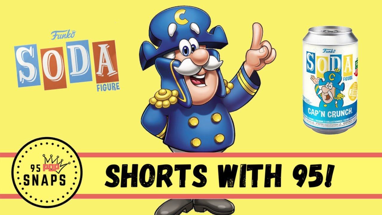 Cap'n Crunch Funko Soda! Will Jesse's Chase Luck Continue? | #Shorts With 95!