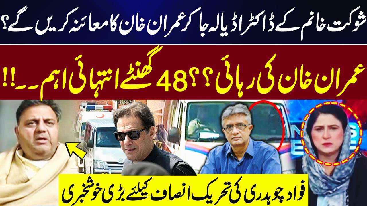 Shaukat Khanum Doctors Examine Imran Khan in Adiala Jail? | 48 Hours Crucial | Fawad Ch | GNN